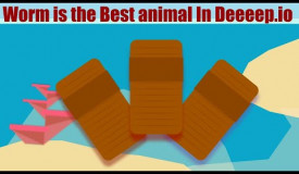 Worm is the BEST animal in Deeeep.io| 100 subscriber Special!