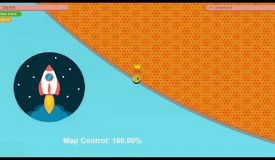 Paper.io 3 Map Control: 100.00% [Epic Kill]