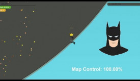 Paper.io 3 Map Control: 100.00% [Batman]