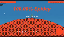 Instant Win paper io 2 [Spider-Man] Map Control: 100.00%