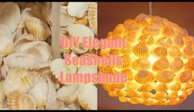 DIY Elegant Seashells Lampshade || Lordz Love DIY