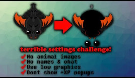 MOPEIO //  THE IMPOSSIBLE TERRIBLE SETTINGS CHALLENGE ?! // GOT KD WITHOUT SKINS,CHAT/LOW SETTINGS!