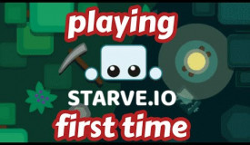 Playing Starve.io for first time! | Starve.io