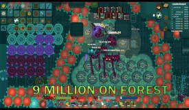 9 MILLION ON FOREST!! Starve.io