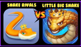 Snake Rivals Vs Little Big Snake Game Comparison!