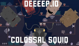 Deeeep.io Colossal Squid Noob vs Pro