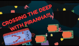 CROSSING THE DEEP WITH PIRANHA/ Deeeep.io