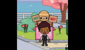 Yes or No Marry Me?!! #tocaboca #tocabocaindonesia #tocalife #tocalifeworld #game #games #shorts