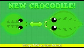 NEW CROCODILE IN MOPE.IO! New Mope.io Update! [Mopeio]