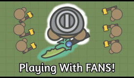 Playing Moomoo.io LIVE WITH FANS! Come Join Up!