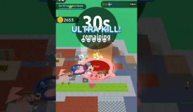 Hole.io Mr.Piggi Eat 40 Carbords #shorts #viral #game #shortsviral