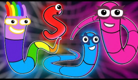 If Numberblocks were Snakes in Slither.io
