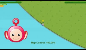 Paper.io 3 Map Control: 100.00% Epic [Teletubie]