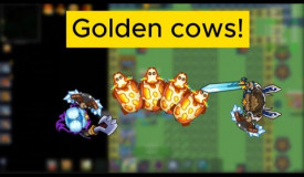 Dynast.io Golden cow clips! hunting on golden cows with mim