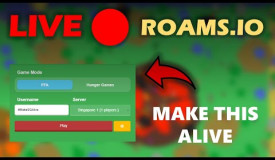 CAN WE MAKE SINGAPORE SERVER ALIVE?//ROAMS.IO. Play this game for free on Grizix.com!