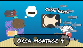 Deeeep.io: Orca Montage 4 i used improved skills to play PD and 1v1 games