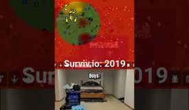 Surviv.io 2019 vs 2023 #goodolddays #gaming #survivio  #nostalgia #games #gameplay #funny #surviv