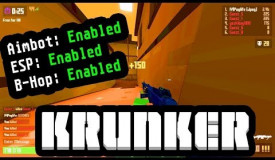 Krunker.io Unpatched Hack (Aimbot, Wall Hack, Auto Jump )