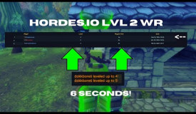 Hordes.io - Speedrun WR to lvl 2 (6 seconds)