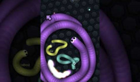 Worm io Eat all //Worm io snake gaming #slither #gaming #video 3A-S Gaming....