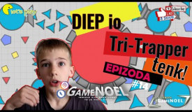 Tri-Trapper, najbolji tenk za team mode! | GameNOEL Diep.io #14