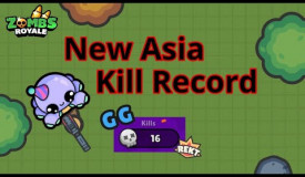 Zombs Royale | New Asia Kill Record - 200 MS