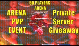Starve.io // 50 Players Arena Event // Free Private Server Giveaway? //