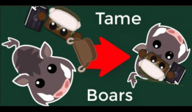 Starve.io - New Boars And Saddle Update - Train your Boars