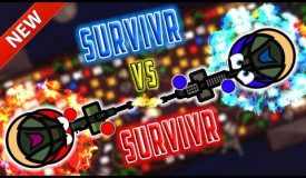 Surviv.io 1vs1 Epic End Battle! (Surviv.io Giant Golden Airdrops, Super Soldiers & Funny Highlights)