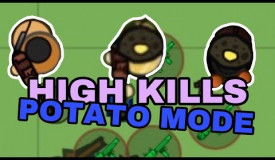 Potato MODE IS BACK! Surviv.io High Kill Solo Squads