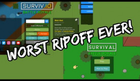 THE WORST SURVIV.IO RIP-OFF EVER | **EVEN WORSE THEN ZOMBSROYALE.IO**
