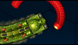 1 Tiny Snake vs Gaint Tanker Snakes Epic Gameplay LittleBigSnake.io | Redux Mango