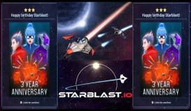 3 YEAR ANNIVERSARY - Starblast.io feat. Team DSG