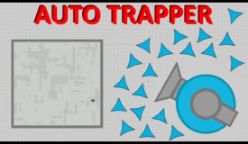 Diep.io | I Sat In A Maze Hole For 3 Hours - 1.09M Auto Trapper