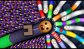 NEW Playing Slither.io game FOR 1 YEAR (World Record)