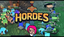 Surviving My First Hour "Hordes.io" NEW EPIC BROWSER MMO! | SKYLENT