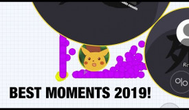 MY BEST MOMENTS OF 2019! (Agar.io Mobile Gameplay!)