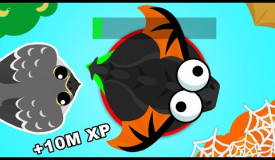 Easy TROLL for BIG XP in Mope.io