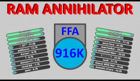 Diep.io | 916K Ram Annihilator - Unfortunate FFA Death!