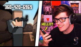i put my PHONE NUMBER in my KRUNKER NAME... (Back to Back NUKES!)