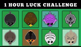 LEGENDARY 1 HOUR LUCK CHALLENGE IN MOPE.IO AFTER NEW UPDATE !!