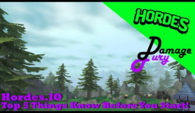Hordes.IO Top Five Tips to Know Before You Start Playing!!
