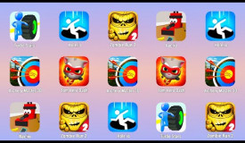Turbo Stars,Hole.io,Zombie Run 2,Vac.io, Tom Hero Dash, Archery Master | Android Gameplays on Tablet