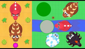MOPE // T-REX KILLED BY 3 MONSTERS // TEAMS // DINO MONSTER GAMEPLAY