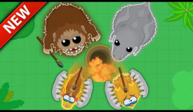 Mope.io BigFoot And T-Rex Best Combination in Mope.io // Mope.io Server TakerOver