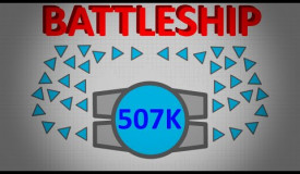 Diep.io | 507K Battleship - This Ship Wins The Battle!