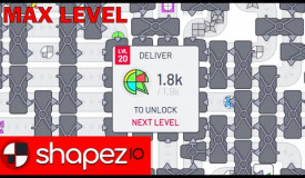 Shapez.io - The Automated Factory Builder Game (Max Level, Level 20 Base)
