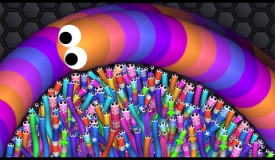 Slither.io A.I. 128,000+ Score Epic Slitherio Best Gameplay! #33