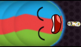 Wormate.io Legendary Best Troll Worm Vs Giant Monster Worm Wormate.io Gameplay Funny!!