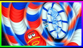 Wormate.io Best Crazy Escapes From Tiny Pro Snake Ever Wormateio Epic Trolling Gameplay